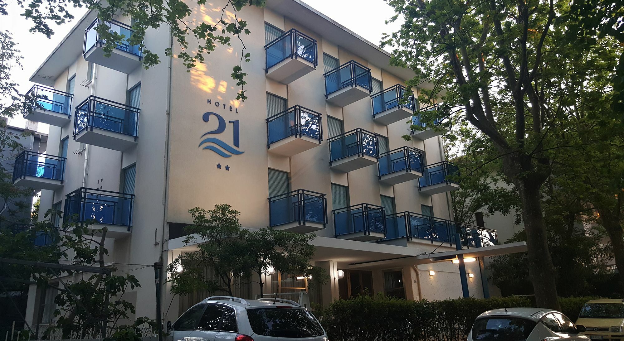 Hotel 21 Riccione Exteriér fotografie